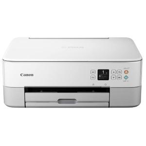 Canon プリンター A4インクジェット複合機 PIXUS TS5430 ホワイト 2021年モデル テレワーク向け 4色・一体型・対応イ｜kirakira-cyura-shop2