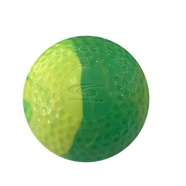 ランファス マレットゴルフ用 ディンプル マーブル ボール ７５mm 1個 M-07 (グリーン系)
