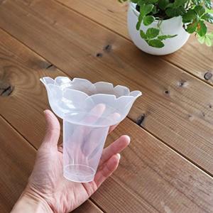業務用かき氷用プラカップ 聖火カップ クリア 透明（300個入り）（配送先に法人名・屋号が必要です）｜kirakira-cyura-shop2