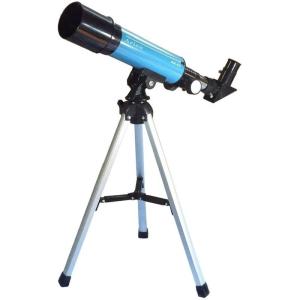 ミザールテック 天体望遠鏡 子供 向け コンパクト 卓上タイプ ブルー AR-50｜kirakira-cyura-shop2