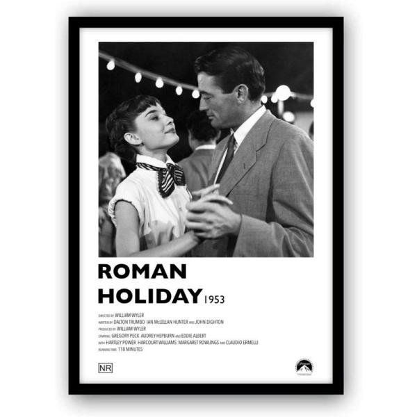 映画ポスター ローマの休日 (A3サイズ（フレーム無し）)