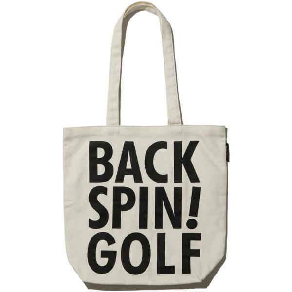 BACK SPIN Canvas Tote Bag バックスピン トートバッグ