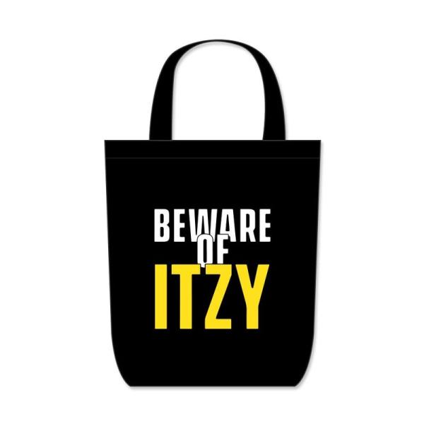 itzy Canvas ECOBAG キャンバス エコバッグ A001 (BLACK) イッジ