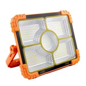 LED投光器 充電式 作業灯 12000mAH大容量 投光器 led 屋外 フラッドライト 100W 13000LM ソーラー充電/Type｜kirakira-cyura-shop2