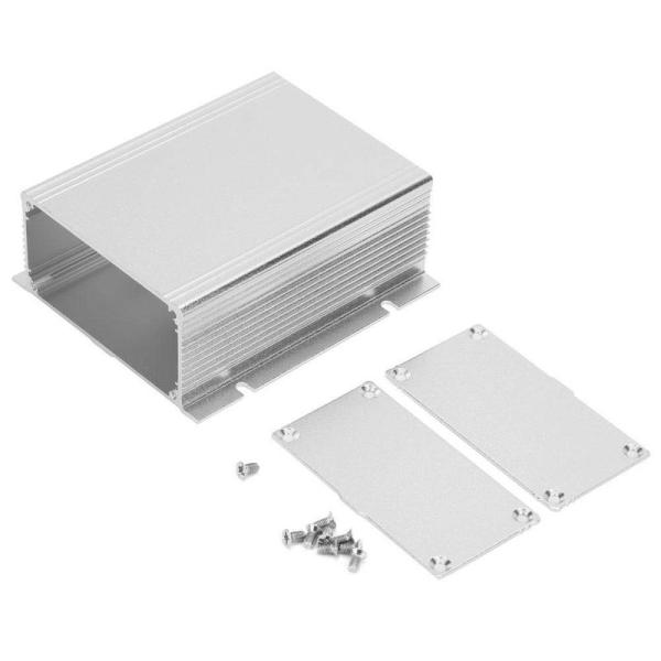 アルミ合金ボックス冷却ボックス 回路基板計器ボックス 電子プロジェクトケース 分割型エンクロージャー...