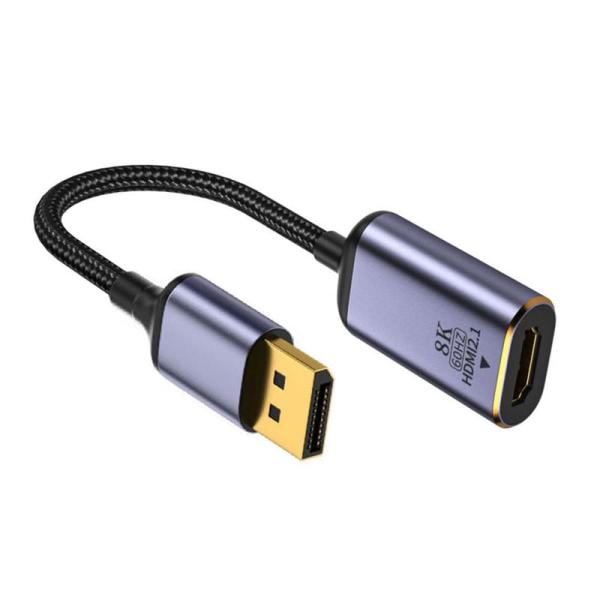 Xiwai 男性 DisplayPort 1.4 ソースから女性 HDMI 2.0 ディスプレイ 8...