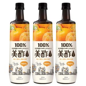 美酢 ミチョ みかん 900ml ×3本 飲む酢 100%果実発酵酢｜kirakira-cyura-shop3