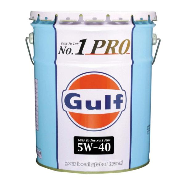 Gulf ガルフ Gulf No,1PRO ガルフNo,1プロ 5ｗ40 全合成油 20L HTRC...