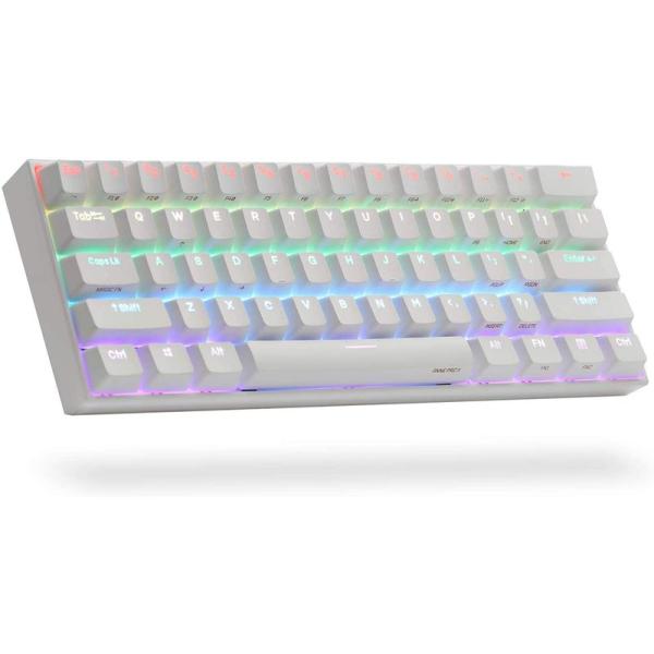 Anne Pro 2メカニカルキーボード Bluetooth5.0 USB有線/ワイヤレスゲーミング...