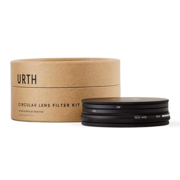 Urth 67mm UV, 偏光 (CPL), ND2-400 レンズフィルターキット