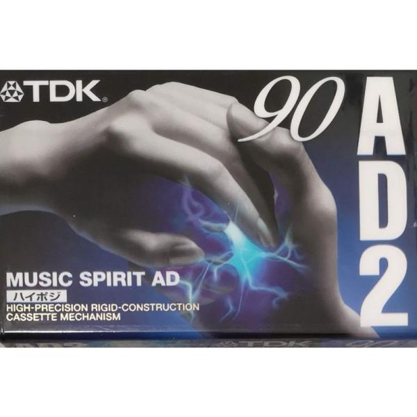 TDK カセットテープ AD2 ハイポジ 90分 AD2-90S