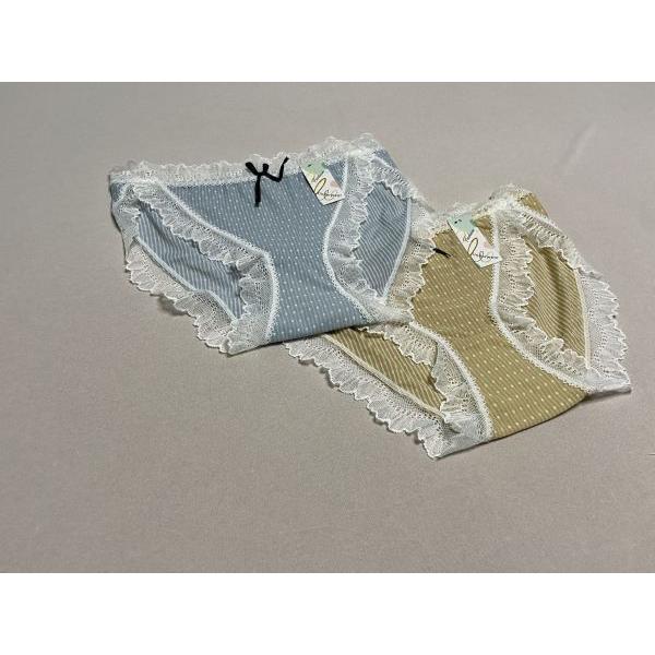 2210733☆新品☆レディースショーツ　フリー(M〜Ｌ)２枚Set☆送料無料　