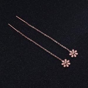 アメリカンピアス　ひな菊　スイートデイジー　フラワー　チタン　ピンクゴールド　金属アレルギー対応　ゆらゆら　小さい　可愛い