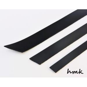 本革レザーテープ ブラック 50cmカット 1...の詳細画像2