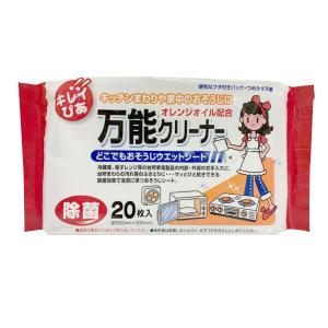 きれいピア 万能クリーナー オレンジオイル配合 どこでもおそうじウェットシート