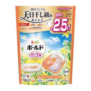 P&G ボールドジェルボール 4D 心弾けるシトラス&ヴァーベナの香り つめかえ用 27個入
