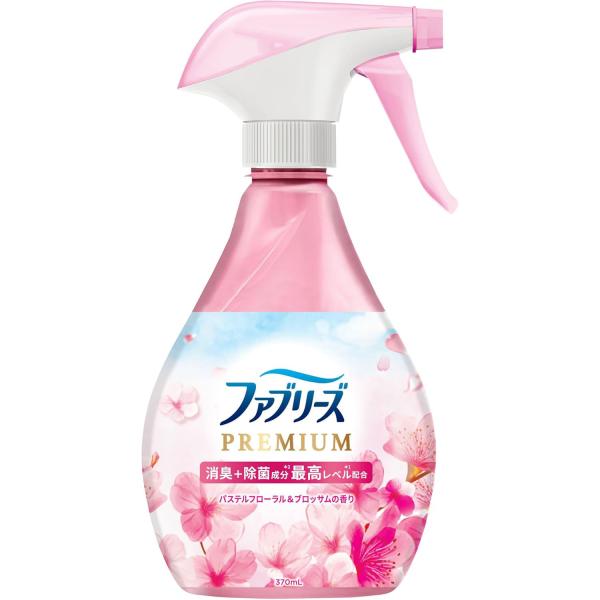 ファブリーズ 消臭スプレー 布用 PREMIUM 消臭+除菌成分最高レベル配合 パステルフローラル＆...