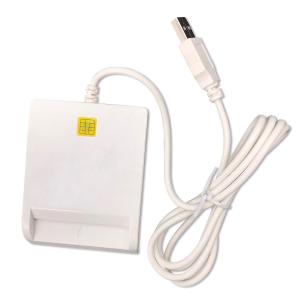 Anordsem ICカードリーダー ライタ ICカード読み取り機 全国の住民基本台帳用ICカード対応 電子申告 接触型ICカードリーダー USB接続 LEDライトの指示