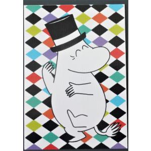 □NEW ポストカード ムーミン 雪 木 ムーミンハウス レア 海外輸入