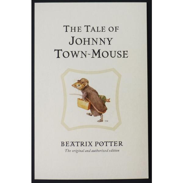 ■ポストカード　ピーターラビットシリーズ　まちねずみジョニーのおはなし　ビアトリクス・ポター　海外輸...