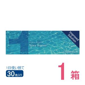 ワンデーアクエア 1箱 1日使い捨てソフトコンタクトレンズ contactlens