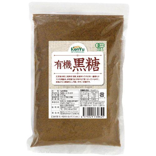 有機黒糖 （500g） 【健友交易有限会社】