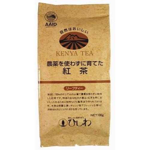 農薬を使わずに育てた紅茶リーフティー（100g）【菱和園】