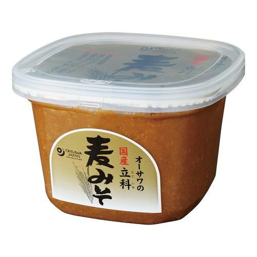 オーサワの国産立科麦みそ （650g） 【オーサワジャパン】