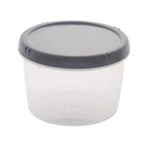 EMBALANCE ROUND CONTAINER（エンバランスラウンドコンテナ） グレー L（750ml） 【エンバランス】｜kirarasizen