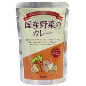 国産野菜のカレー辛口 （200g） 【ムソー】