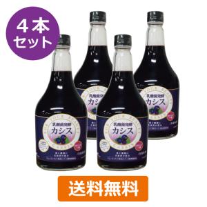 醗酵カシス 565ml×4本セット ※全国送料無料 ※同梱・キャンセル・ラッピング不可 ※お一人様1セットまで