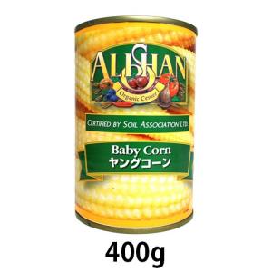 オーガニックヤングコーン缶（400g）【アリサン】