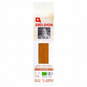ジロロモーニ デュラム小麦有機スパゲッティ セミインテグラーレ （500g） 【創健社】