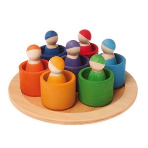 にじのカウンティングブロック・小（GM42100）【グリムス/Grimms