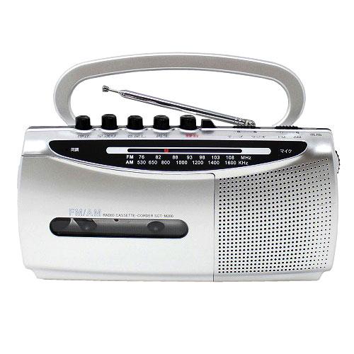 WNTECH モノラルラジカセ SCT-M200S