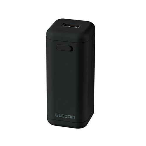 エレコム モバイルバッテリー 乾電池式 USBコネクタ 単3電池4本付 黒 DE-KD01BK
