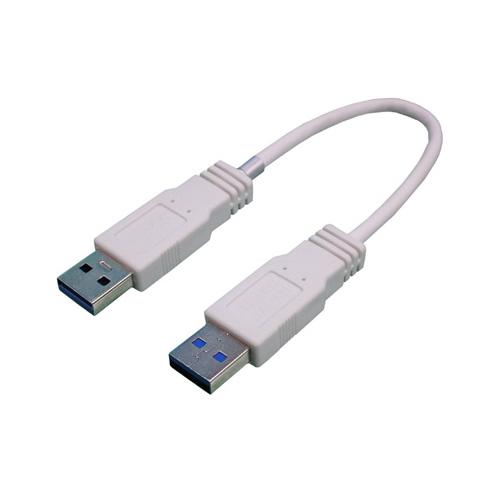 変換名人 USB3.0ケーブル A-A 20 クロス結線 USB3A-AX/CA20