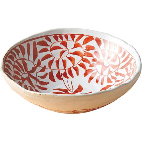 波佐見焼 古赤絵蛸唐草六兵丸鉢 K20687027