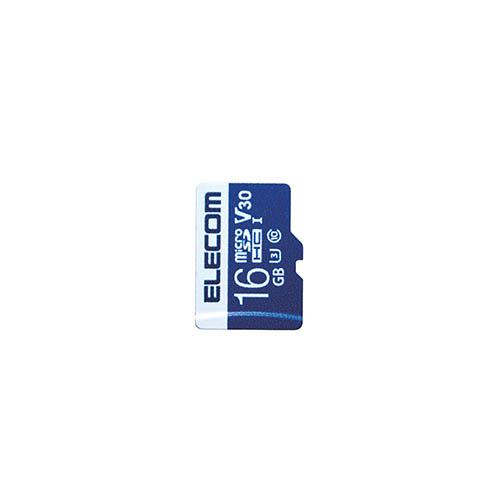 エレコム MicroSDHCカード/データ復旧サービス付/ビデオスピードクラス対応/UHS-I U3...