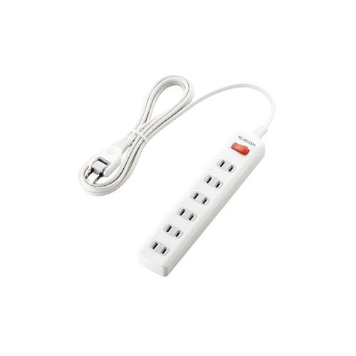エレコム 一括スイッチ付　雷ガードタップ T-K3A-2625WH
