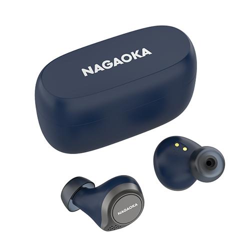 NAGAOKA Bluetooth5.0対応 オートペアリング機能搭載 長時間連続再生完全ワイヤレス...