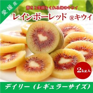 キウイフルーツ　レインボーレッドキウイ　赤�