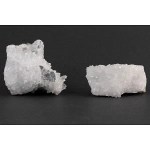 蛍鉱山産水晶 クラスター 2個セット56.1g｜kirariishi