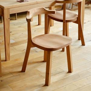 ダイニングチェア 幅44.5cm クーポン割引 天然木 胡桃材 クルミ くるみ