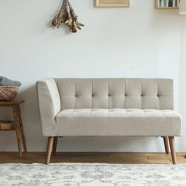カウチソファー　mild（ミルド）サンドベージュタイプ カウチソファー カウチ ソファー ソファ 2...