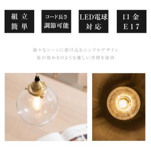 ペンダントライト 照明 おしゃれ 1灯 照明器...の詳細画像1