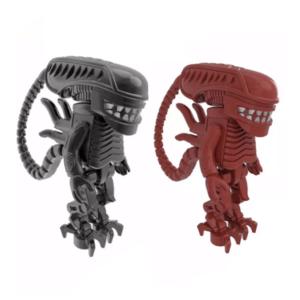 　エイリアン　赤と黒　ミニフィグ　2体セット　レゴ互換　
