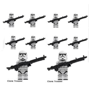 ギャラクティックマリーン　クローントルーパー　3体 スター・ウォーズ ROTS クローントルーパー3体パック アクション