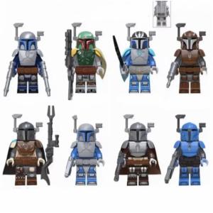 スターウォーズ　マンダロリアン　アーマード仕様　ミニフィグ　8体セット　レゴ互換