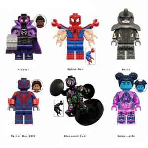 スパイダーマン ミニフィグ 8体セット レゴ互換 ゲーム : きらっ